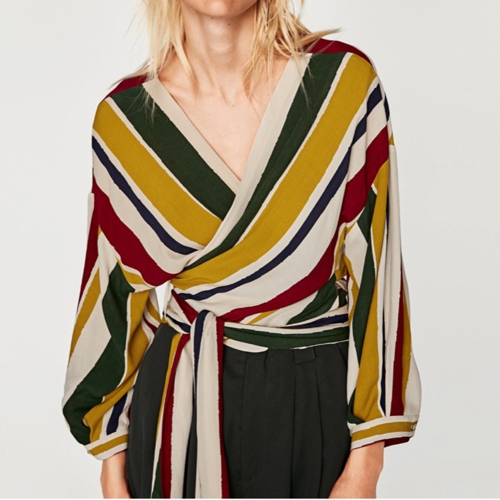 zara blouse
